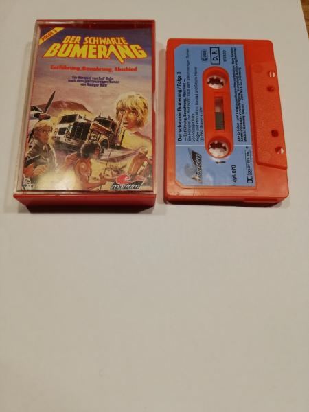 Der schwarze Bumerang Folge 3 Entführung.Bewahrung.Abschied Rot mit Blauen Aufkleber 495070-211 Maritim