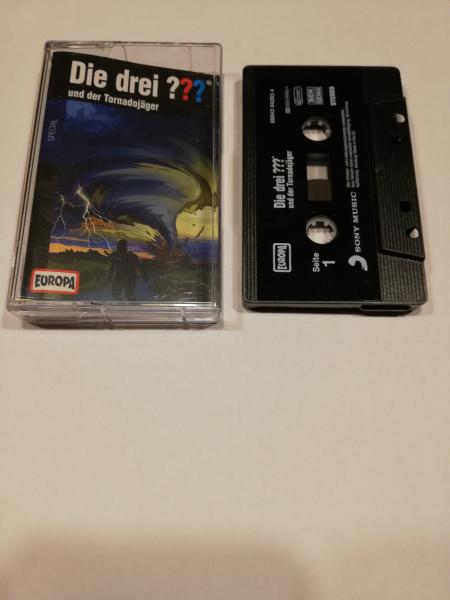 Die Drei Fragezeichen und der Tornadojäger Schwarz mit Weißen Druck 8884304283 4 Europa