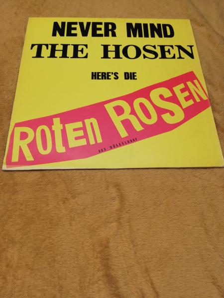Die Roten Rosen-Never Mind The Hosen-Here`s die Roten Rosen(Aus Düsseldorf)1987 Virgin 208501 Deutsche Pressung VG-/VG