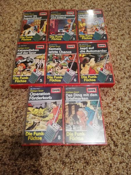 Die Funkfüchse Set 2-9 Eúropa