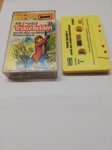 Trixie Belden Folge 10 sucht den weißen Geisterfisch Gelb 515750.1 Europa
