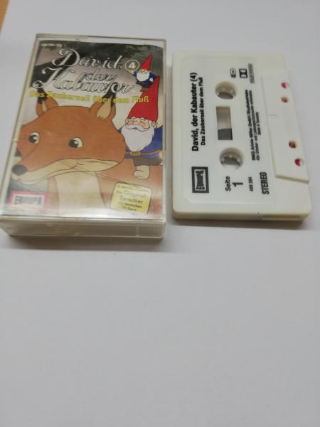 David der Kabauter Folge 4 Das Zauberseil über dem Fluß Weiß mit Schwarzen Druck 490284-215