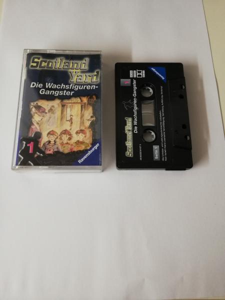 Scotland Yard Folge 1 Die Wachsfiguren-Gangster Schwarz mit Weißen Druck 400555684107 3 Ravensburger