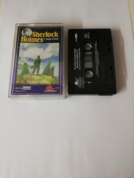 Sherlock Holmes Folge 1 Der Hund von Baskerville Schwarz mit Weißen Druck 495160-211 Maritim Polyband