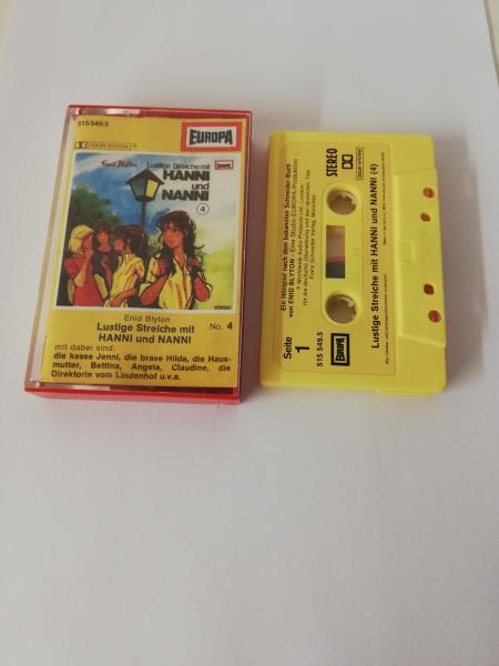 Hanni und Nanni Folge 4 Lustige Streiche mit Hanni und Nanni Gelb mit Gelben Aufkleber 515549.5 Europa