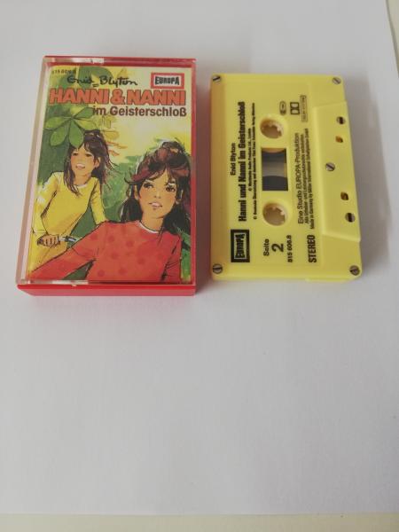 Hanni und Nanni Folge 6 und das Geisterschloß 5-fach Silber geschraubt Gelb 515606.8(Nummer auf Cover fehlt)