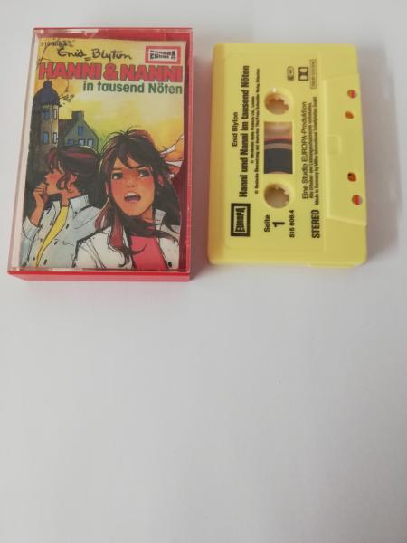 Hanni und Nanni Folge 9 in tausend Nöten Gelb 515608.4(Nummer auf Cover fehlt)