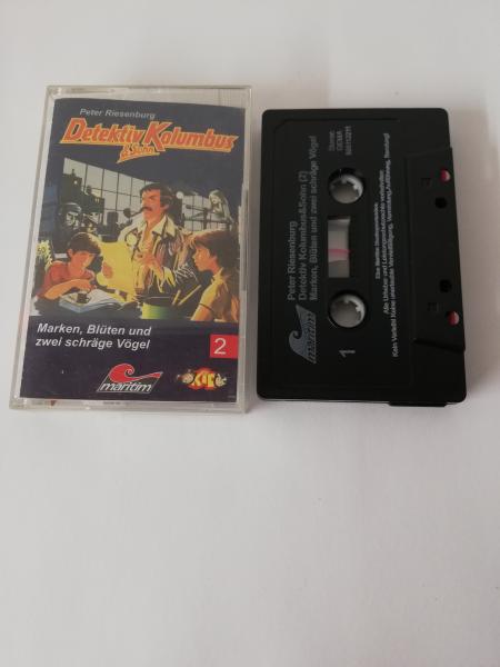 Detektiv Kolumbus & Sohn Folge 2 Marken. Blüten und zwei schräge Vögel Schwarz mit Weißen Druck 595112-211 Maritim