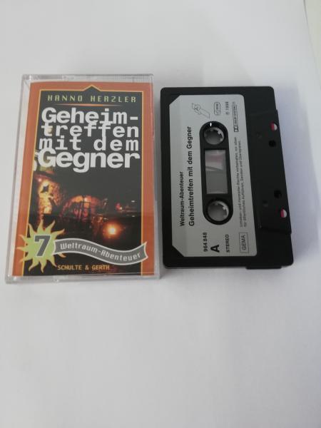 Hanno Herzler Folge 7 Geheimtreffen mit dem Gegner Schwarz mit Silbernen Aufkleber 964848