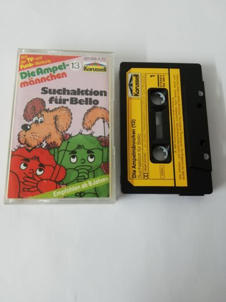 Die Ampelmännchen Folge 13 Suchaktion für Bello Schwarz mit Gelben Aufkleber 825309-4 Karussell