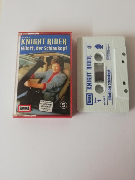 Knight Rider Folge 5 Elliott. der Schlaukopf  Weiß-Blau 514 438.8 Europa