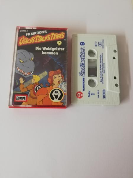 Ghostbusters Filmations Folge 9 Die Waldgeister kommen  Weiß mit Blauen Druck 514162.1 Europa