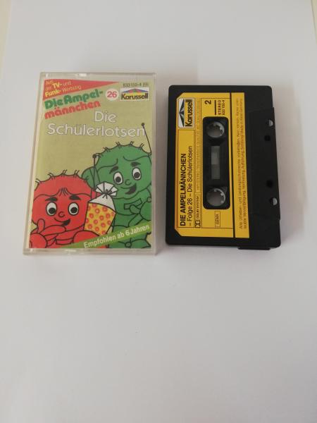 Die Ampelmännchen Folge 26 Die Schülerlotsen Schwarz mit Gelben Aufkleber 833150-4 Karussell