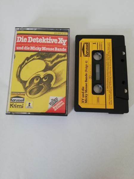 Die Detektive XY Folge 4 und die Mickey Mouse-Bande Schwarz mit Gelben Aufkleber 815904-4 Karussell