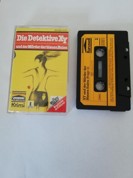 Die Detektive XY Folge 2 und der Mörder der blauen Eulen Schwarz mit Gelben Aufkleber 815902-4 Karussell