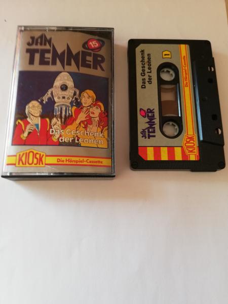 Jan Tenner Folge 15 Das Geschenk der Leonen 4-fach Schwarz geschraubt Schwarz mit Grauen Aufkleber 4.25709 CD