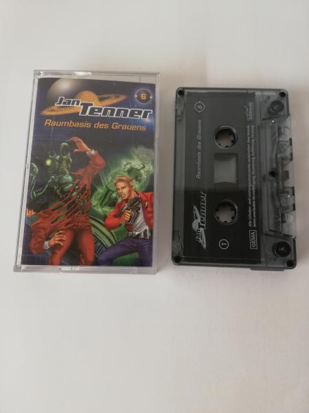 Jan Tenner Die neuen Dimensionen Folge 6 Raumbasis des Grauens 5-fach Schwarz geschraubt Grau Transparent 4.23006 Kiddinx