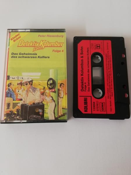 Detektiv Kolumbus Folge 4 Das Geheimnis des schwarzen Koffers 5-fach Schwarz geschraubt Schwarz mit Roten Aufkleber 133094 Kolibri