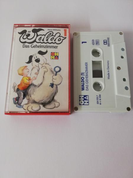 Waldo Folge 1 Das Geheimzimmer 5-fach Silber geschraubt Weiß mit Blauen Druck 614001.7 OHHA Teldec