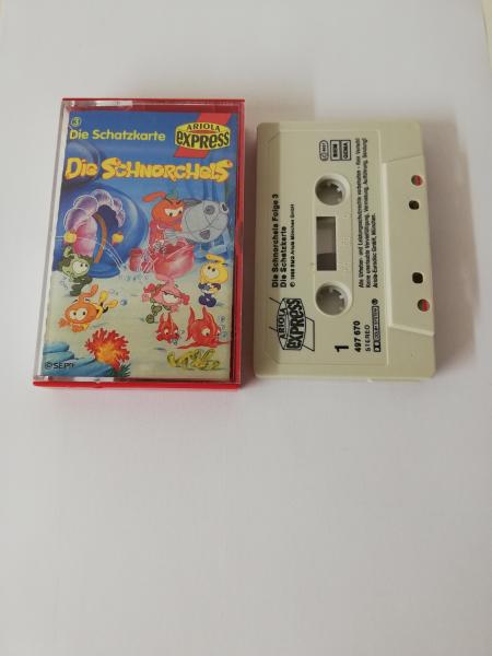 Die Schnorchels Folge 3 Die Schatzkarte Grau mit Schwarzen Druck 497670-215