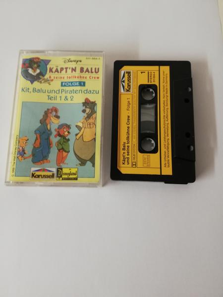 Käpt`n Balu Folge 1 Kit, Balu und Piraten dazu Teil 1&2  Schwarz mit Gelben Aufkleber 511664-4 Karussell