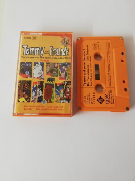 Tommy und seine Freunde Folge 1 4-fach Silber geschraubt Orange mit Orangen Aufkleber 4.21379 CD Telefunken