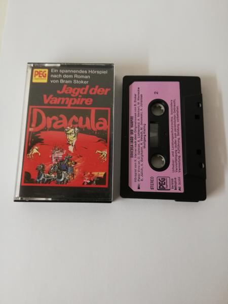 Dracula Jagd der Vampire Schwarz mit Lila Aufkleber AE.359 PEG
