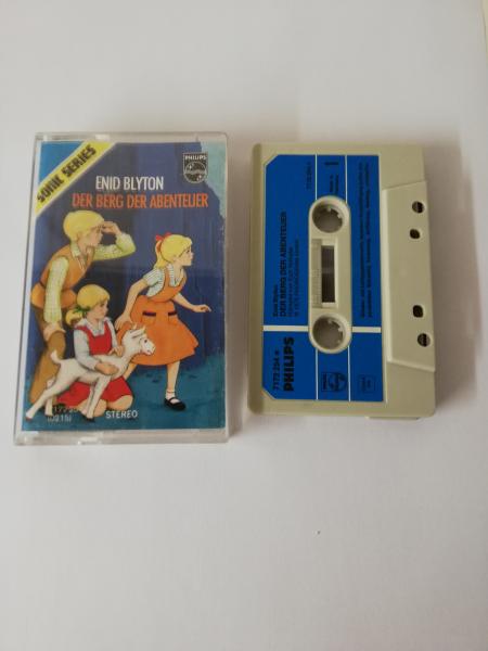 Enid Blyton Folge 5 Der Berg der Abenteuer Grau mit Blauen Aufkleber 7172254 Philips Sonic Series