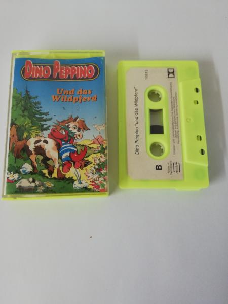 Dino Peppino Folge 15 und das Wildpferd Gelb mit Weißen Aufkleber  MJ10615