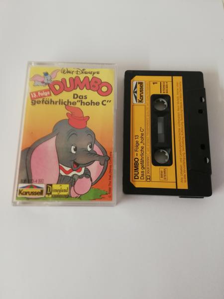Dumbo Folge 13 Das gefährliche "hohe C" Schwarz mit Gelben Aufkleber 835820-4 Karussell