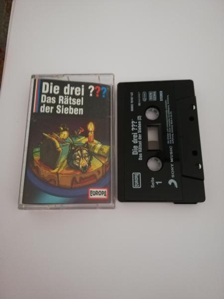 Die Drei Fragezeichen Folge Das Rätsel der Sieben Teil 2 Schwarz 8888376167 4/2 Europa