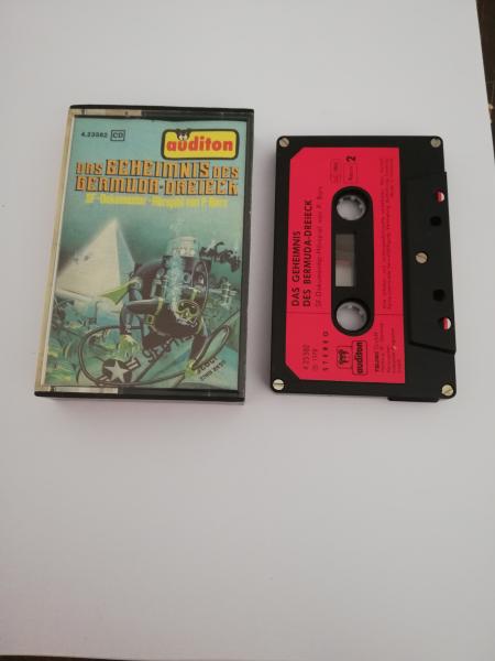 Das Geheimnis des Bermuda Dreieck 5-fach Silber geschraubt Schwarz mit Roten Aufkleber 4.23582 CD Auditon