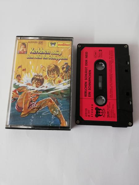 Kerlchen schlägt dem Neid ein Schnippchen 4-fach Silber geschraubt Schwarz mit Roten Aufkleber 4.23123 CF Auditon