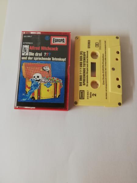 Die Drei Fragezeichen Folge 6 und der sprechende Totenkopf 5-fach Silber geschraubt Gelb  515906.7