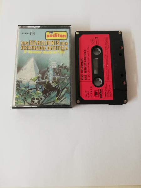 Das Geheimnis des Bermuda Dreieck 4-fach Silber geschraubt Schwarz mit Roten Aufkleber 4.23582 CD Auditon