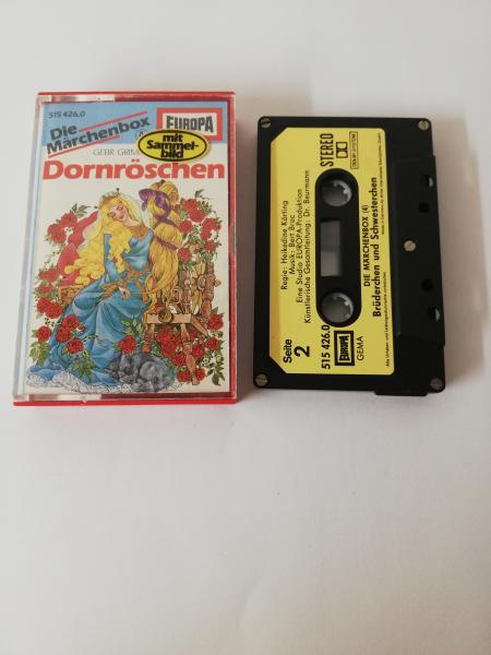 Die Märchenbox Folge 4 Dornröschen/Brüderchen und Schwesterchen 5-fach Silber geschraubt Schwarz mit Beigen Aufkleber 515426.0 Europa