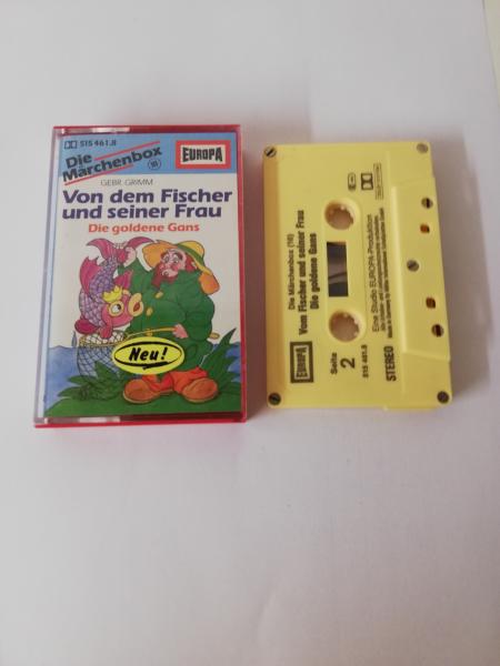 Die Märchenbox Folge 18 Von dem Fischer und seiner Frau/Die goldene Gans 5-fach Silber geschraubt Gelb 515461.8 Europa