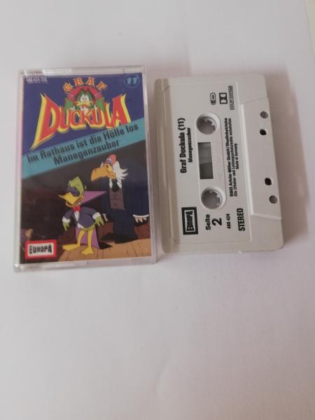 Graf Duckula Folge 11 Im Rathaus ist die Hölle los/Manegenzauber  Grau mit Schwarzen Druck 490424-215