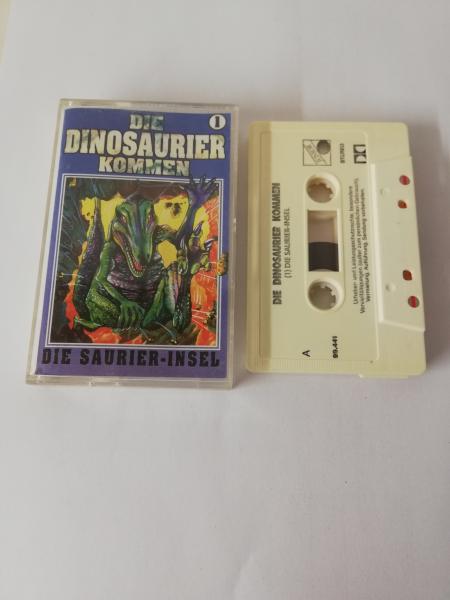 Die Dinosaurier kommen Folge 1 Die Saurier-Insel Weiß mit Schwarzen Druck 99.441 Junior
