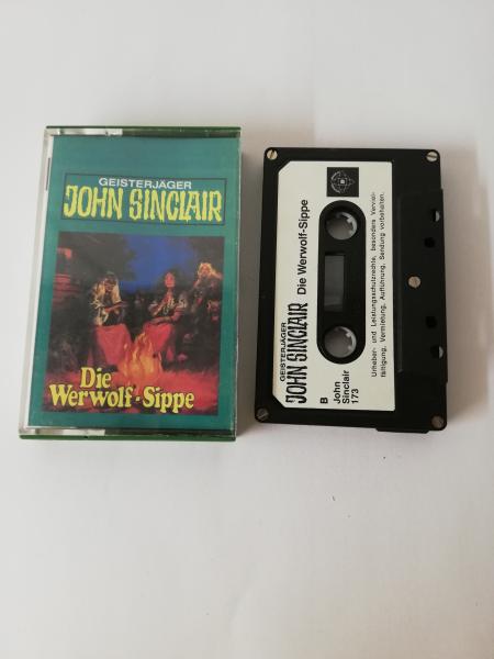 Geisterjäger John Sinclair Folge 29 Die Werwolf-Sippe 5-fach Silber geschraubt Schwarz mit Weißen Aufkleber 173