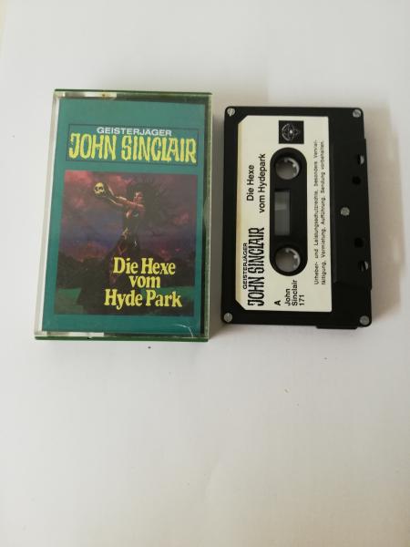 Geisterjäger John Sinclair Folge 28 Die Hexe vom Hyde Park 5-fach Silber geschraubt Schwarz mit Weißen Aufkleber 171