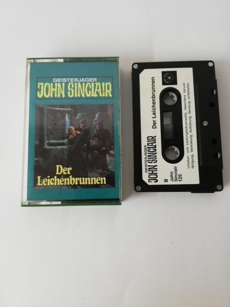 Geisterjäger John Sinclair Folge 23 Der Leichenbrunnen 5-fach Silber geschraubt Schwarz mit Weißen Aufkleber 125