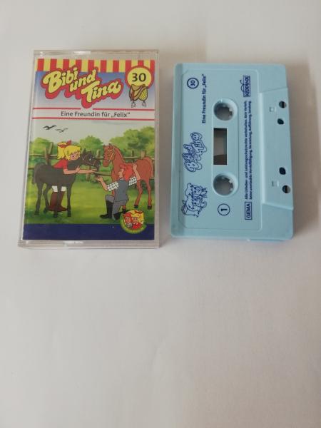 Bibi und Tina Folge 30 Eine Freundin für "Felix" Weiß mit Blauen Druck 4.27130 Kiddinx