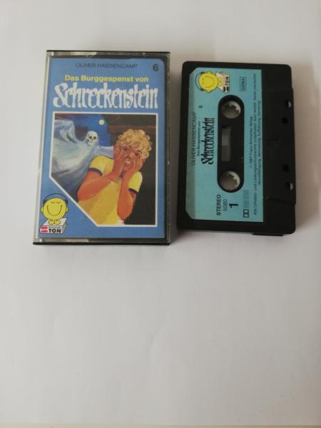 Das Burggespenst von Schreckenstein Folge 6 Schwarz mit Blauen Aufkleber 5080 Schneiderton