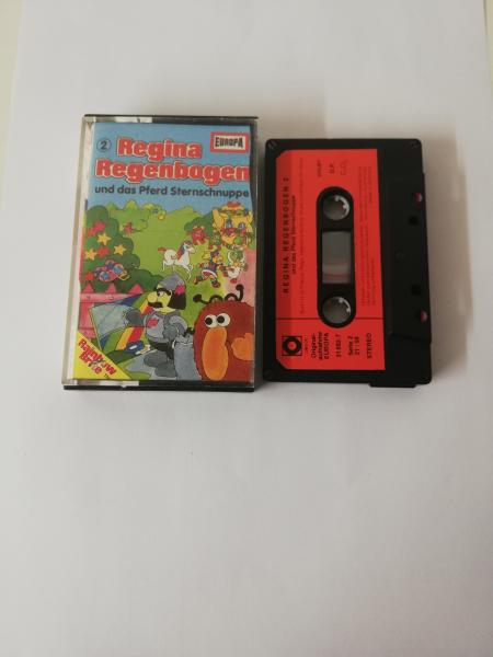 Regina Regenbogen Folge 2 und das Pferd Sternschnuppe 5-fach Schwarz geschraubt Schwarz mit Roten Aufkleber 31 692-7 Sonocord