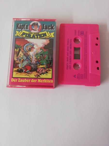 Käpt`n Jäck und seine Piraten Folge 8 Der Zauber der Merkiten Pink mit Blauen Druck MJ 10308