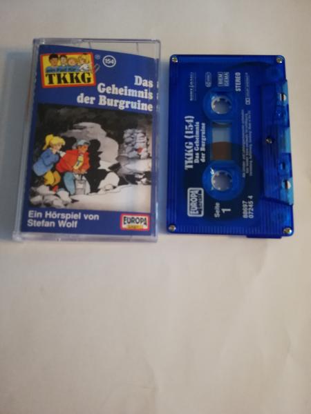 TKKG Folge 154 Das Geheimnis der Burgruine 5-fach Silber geschraubt Blau 8869707245 4 Europa