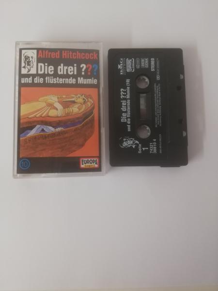 Die Drei Fragezeichen Folge 10 und die flüsternde Mumie Schwarz 8287659563 4/1 Europa