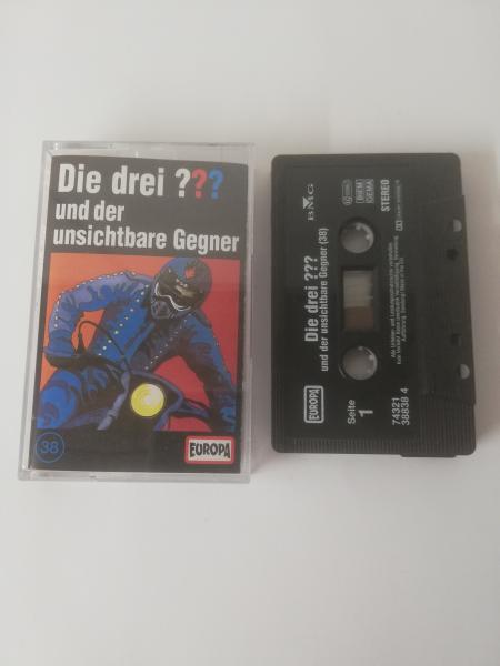 Die Drei Fragezeichen Folge 38 und der unsichtbare Gegner Schwarz 8287685793 4/2