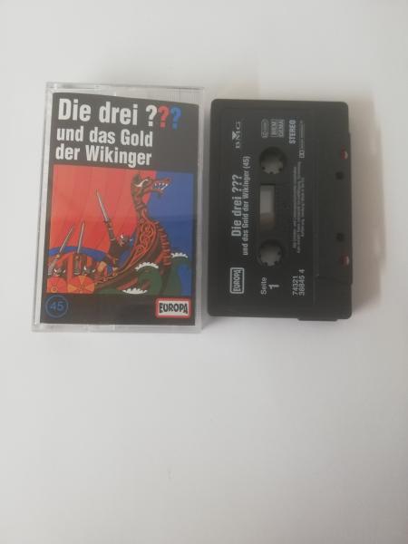 Die Drei Fragezeichen Folge 45 und das Gold der Wikinger Schwarz 8869703698 4/3